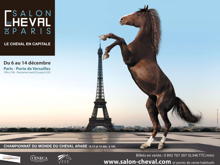 www.lacavalieremasquee.com | Novembre for Salon du cheval de Paris 2008