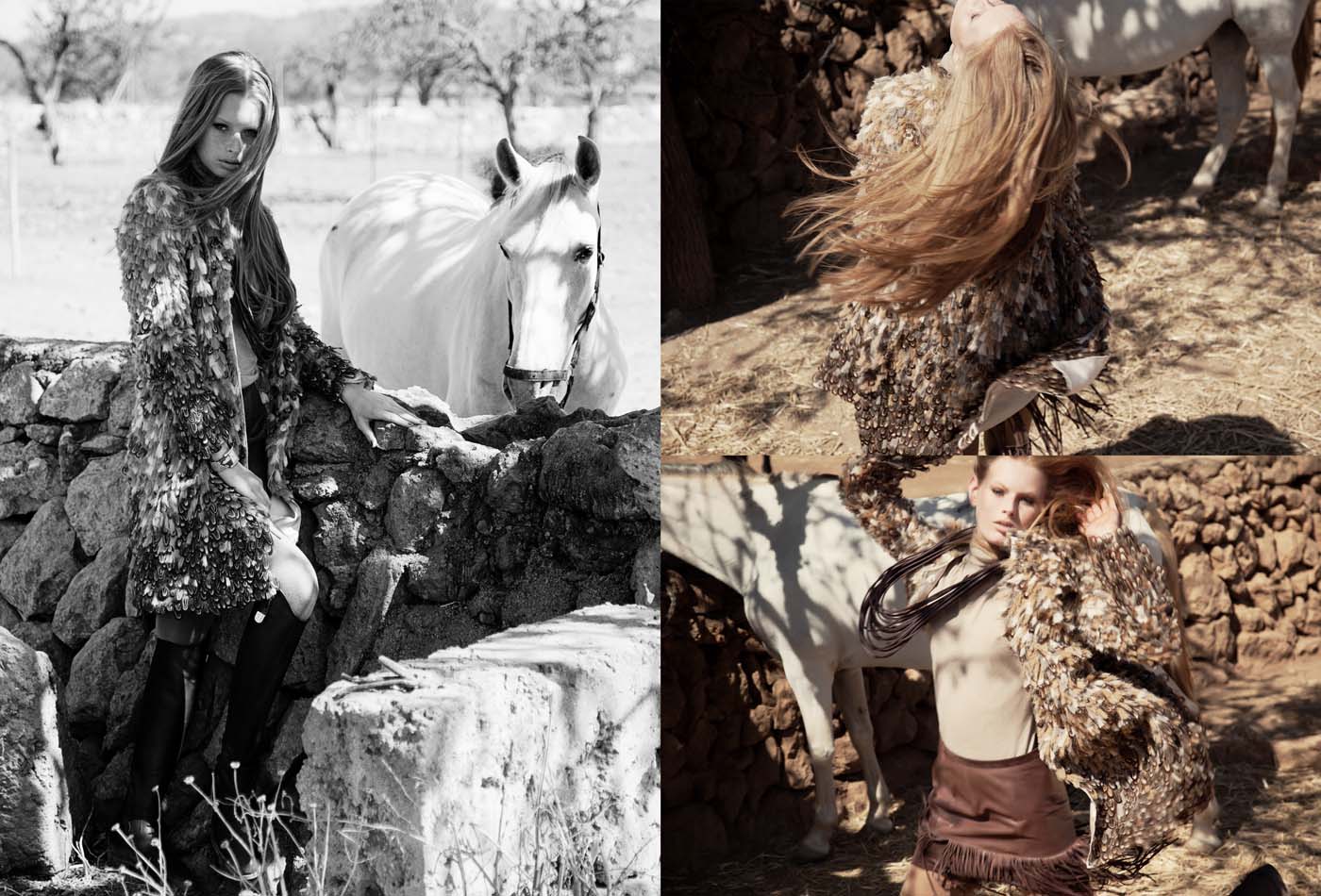 La Cavalière masquée | Andreas Ortner for Equistyle Magazine Winter 2011/2012: Into the wild