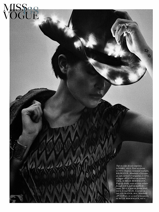 www.lacavalieremasquee.com | Claudia Knoepfel & Stefan Indlekofer for Vogue Paris February 2012: Vent d'Ouest