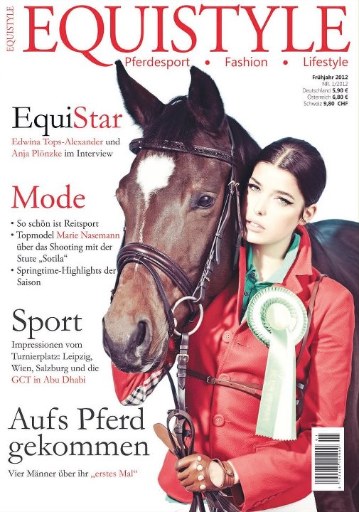 La Cavalière masquée | Andreas Ortner for Equistyle Magazine March 2012: Style Ride