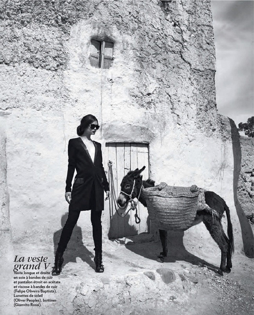 Thierry le Goues for Marie Claire France's September issue