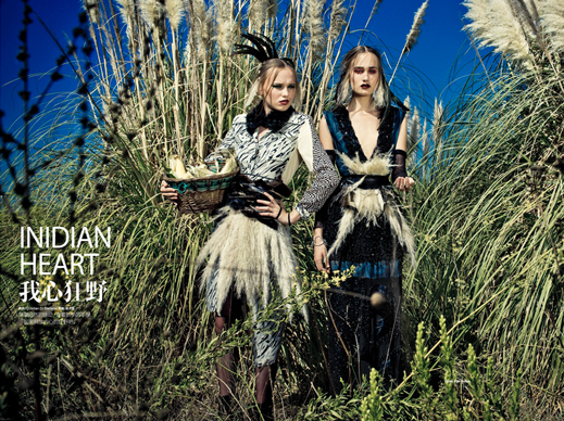 Cristian di Stefano for Bund Magazine - Indian heart