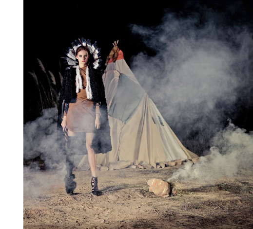 Cristian di Stefano for Bund Magazine - Indian heart