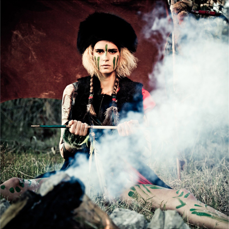 Cristian di Stefano for Bund Magazine - Indian heart