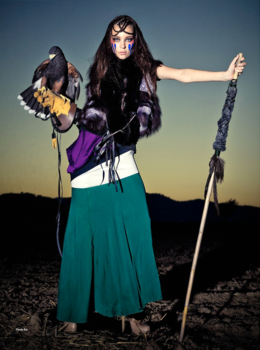 Cristian di Stefano for Bund Magazine - Indian heart