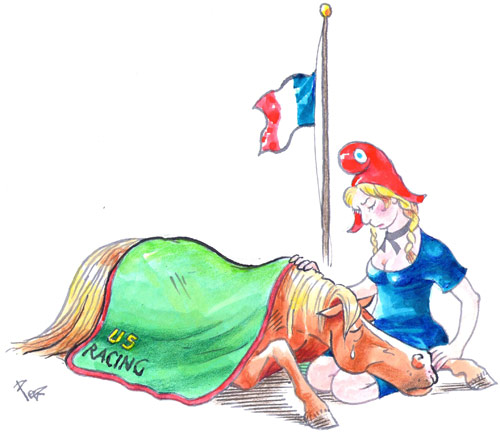 www.lacavalieremasquee.com | PEB’s TDN Sketch of the Week: Grieve French