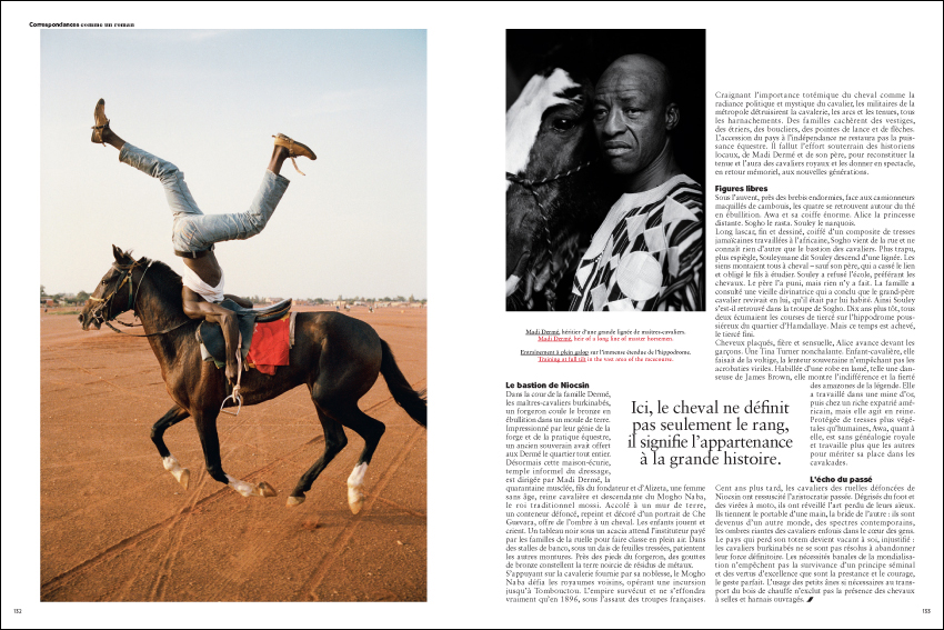 www.lacavalieremasquee.com | Air France Magazine Novembre 2016 #235: Burkina Faso