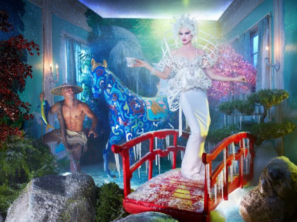 www.lacavalieremasquee.com | David Lachapelle for Special T