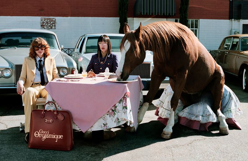 lacavalieremasquee.com | Gucci Spring/Summer 2020 campaign by Alessandro Michele : Of Course A Horse