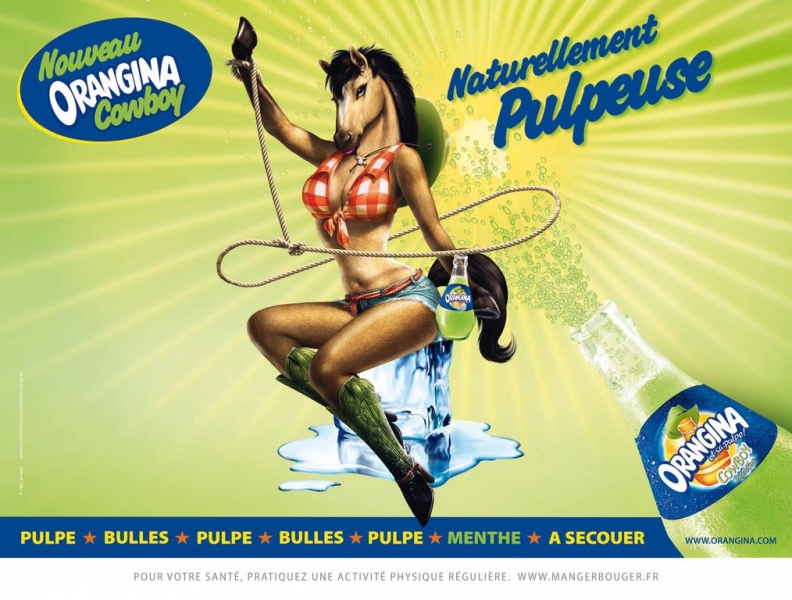 www.lacavalieremasquee.com | Fred&Farid for Orangina: Naturellement Pulpeuse