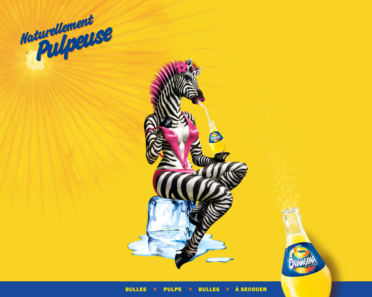 www.lacavalieremasquee.com | Fred&Farid for Orangina: Naturellement Pulpeuse