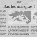 Le Cheval & Jean-Louis Gouraud & La Cavalière masquée