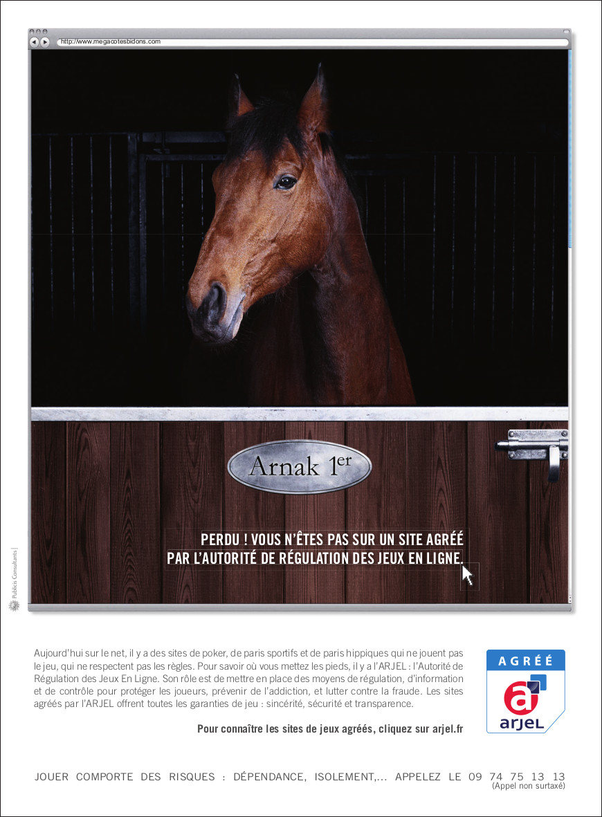 www.lacavalieremasquee.com | Publicis Consultants for Arjel: Arnak 1er