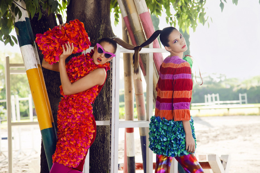 La Cavalière masquée | Cecy Young for Agatha Ruiz de la Prada