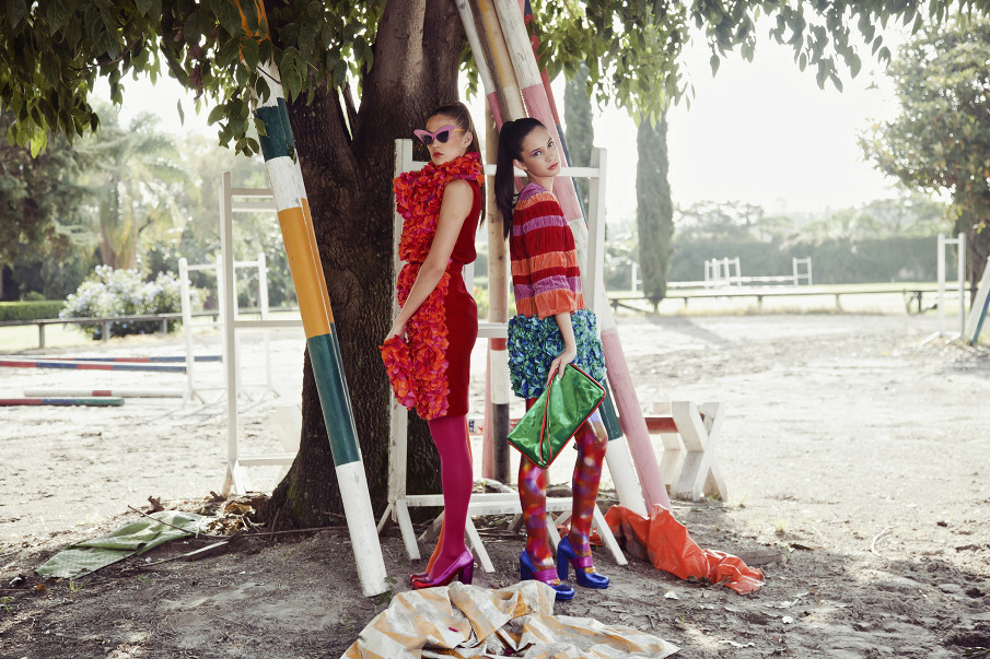 La Cavalière masquée | Cecy Young for Agatha Ruiz de la Prada