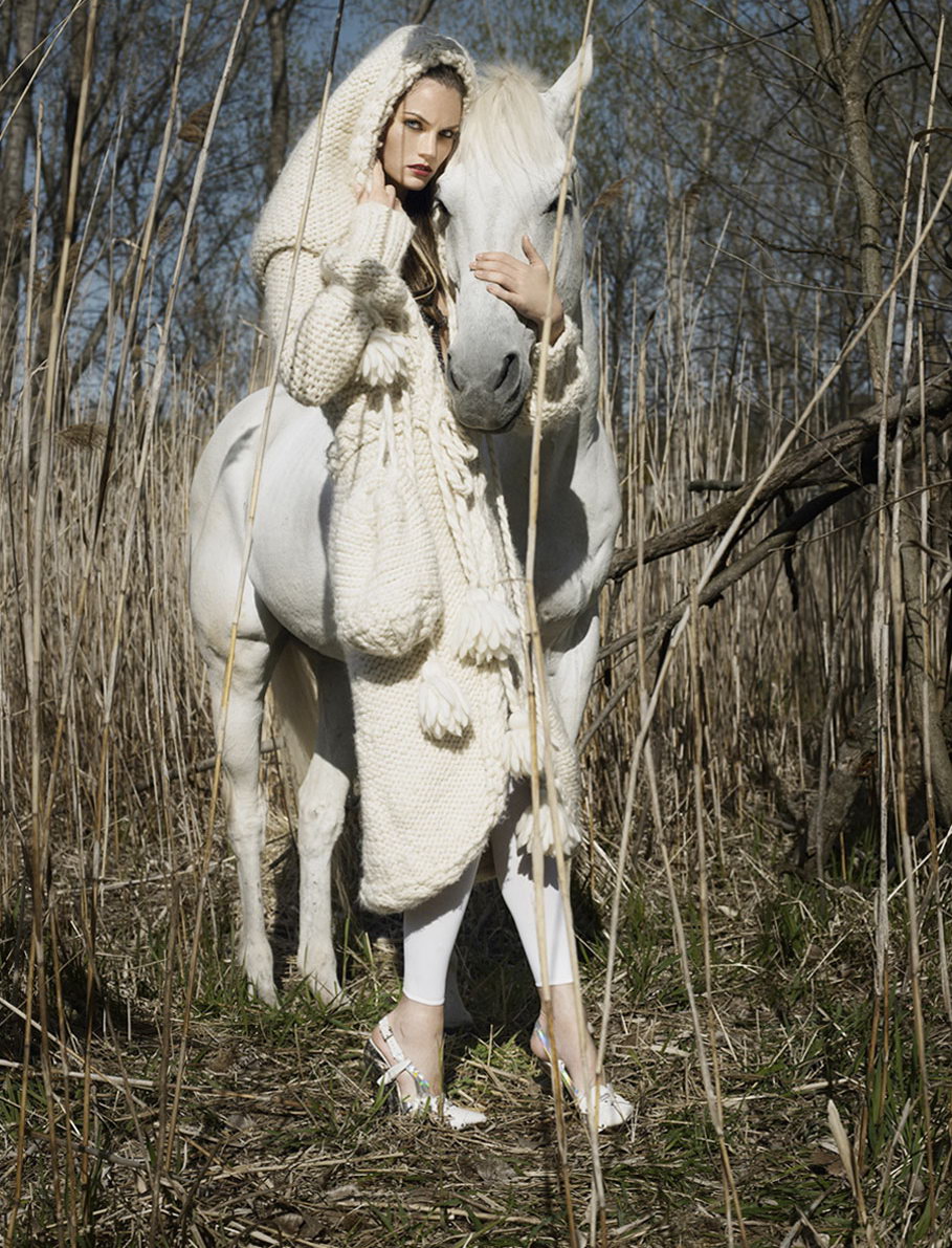 La Cavalière masquée | Joshua Jordan for Tush Magazine w/ Mini Andén