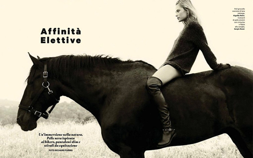 Richard Phibbs for Amica Italia: Affinità Elletive