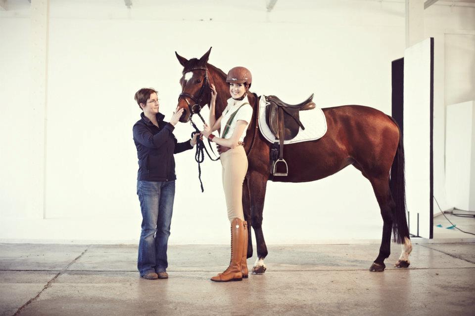 La Cavalière masquée | Andreas Ortner for Equistyle Magazine March 2012: Style Ride