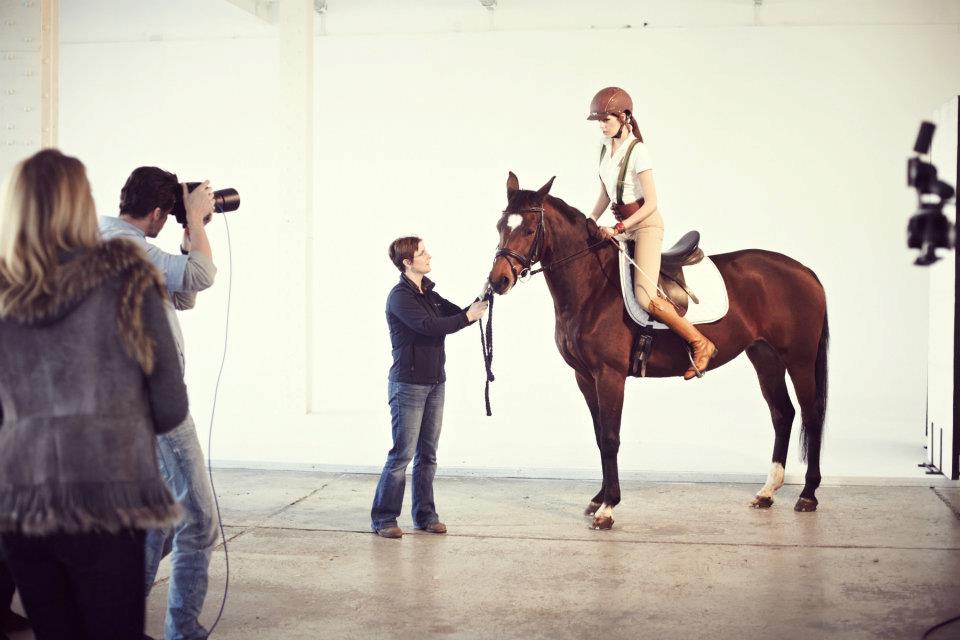 La Cavalière masquée | Andreas Ortner for Equistyle Magazine March 2012: Style Ride