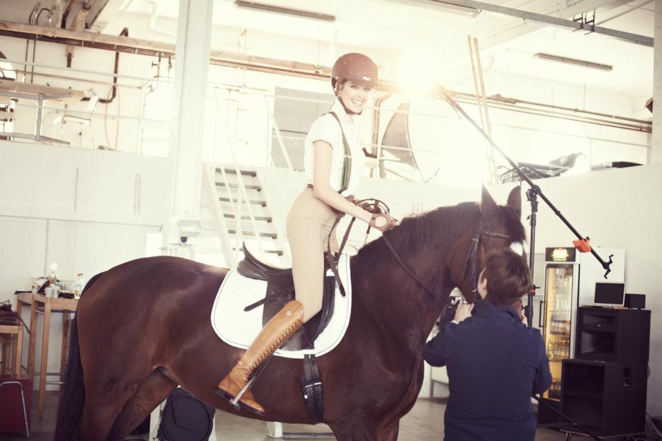 La Cavalière masquée | Andreas Ortner for Equistyle Magazine March 2012: Style Ride