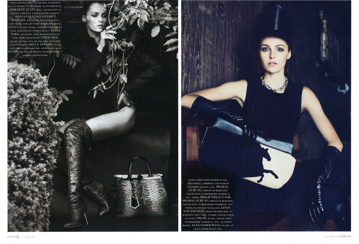 www.lacavalieremasquee.com | Chad Pitman for Elle Accessories Fall 2012: Night Rider