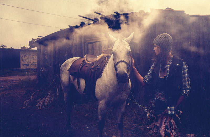 www.lacavalieremasquee.com | Chris Hunt for Nylon Mexico October 2013: My Witness is the Empty Sky