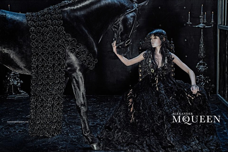 La Cavalière masquée | Steven Klein for Alexander McQueen F/W 2014 w/ Edie Campbell