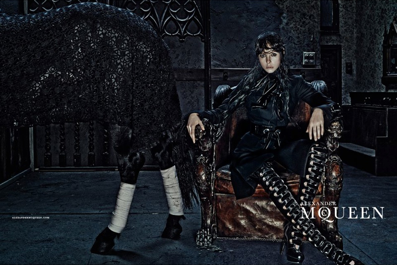 La Cavalière masquée | Steven Klein for Alexander McQueen F/W 2014 w/ Edie Campbell