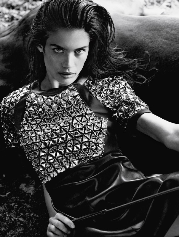 www.lacavalieremasquee.com | Sara Sampaio by Alvaro Beamud Cortés for Vogue Spain October 2014