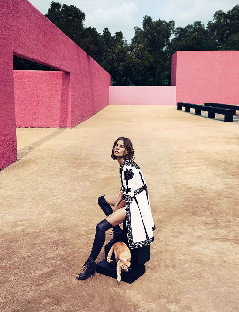 Camilla Akrans for Harper’s Bazaar US March 2015 w/ Nadja Bender: Step ...