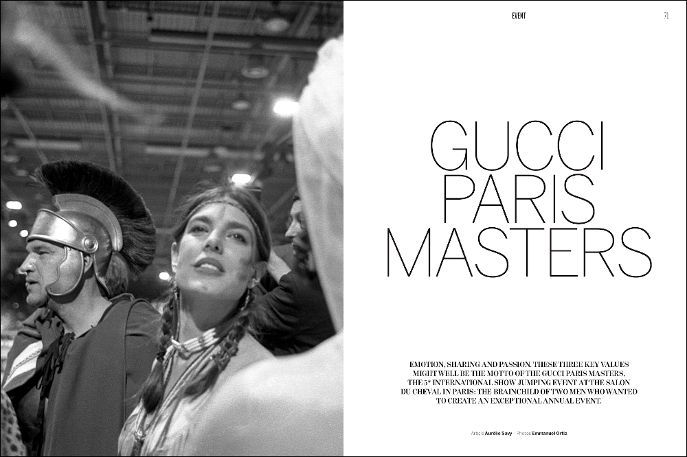 La Cavalière masquée | Equestrio #Spring 2013: Gucci Paris Masters