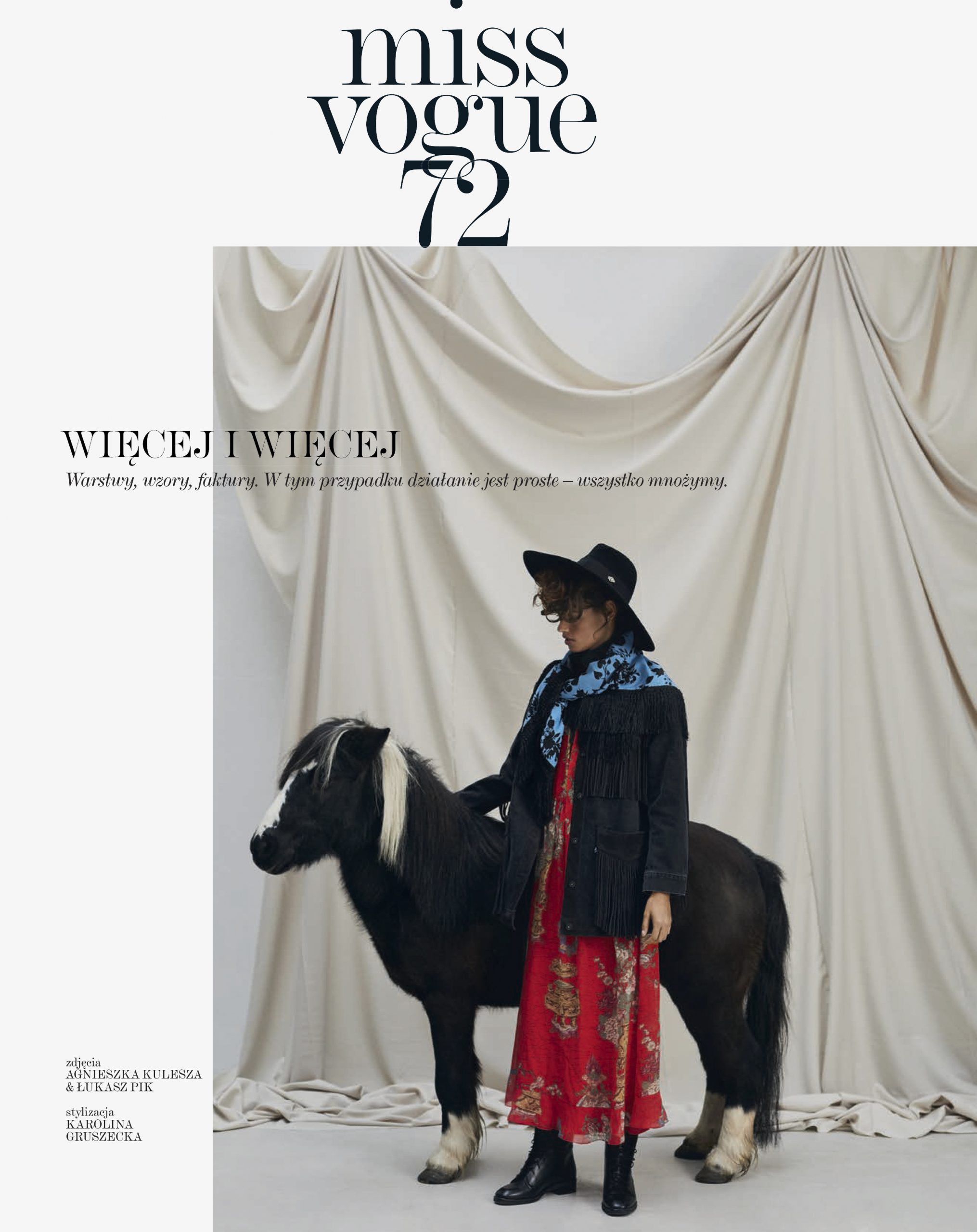 www.lacavalieremasquee.com | Kulesza & Pik for Vogue Poland January 2020